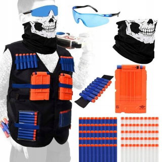 Súprava vesty s kazetami DexXer W025, 105 prvkov